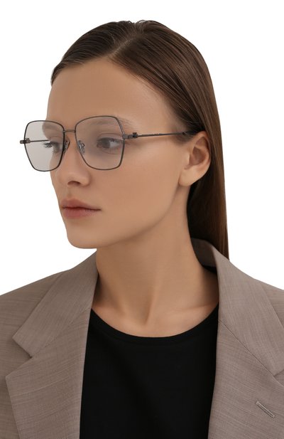 Оправа BALENCIAGA серого цвета по цене 31600 руб., арт. BB0169 002, фото 2 Оправа BALENCIAGA, арт. BB0169 002, фото 2