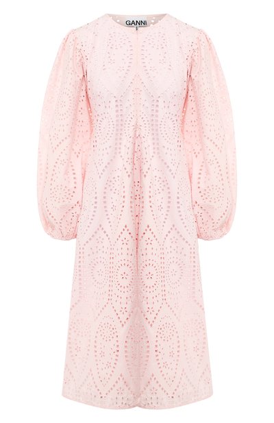 Хлопковое платье GANNI, арт. F3330, фото 1