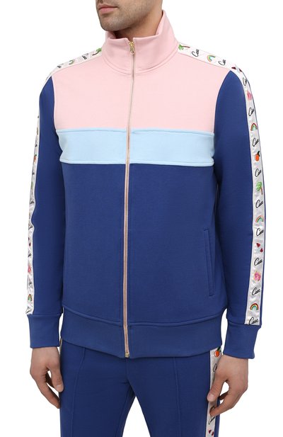 Хлопковая толстовка CASABLANCA, арт. MS21-JTP-013 NAVY, фото 3