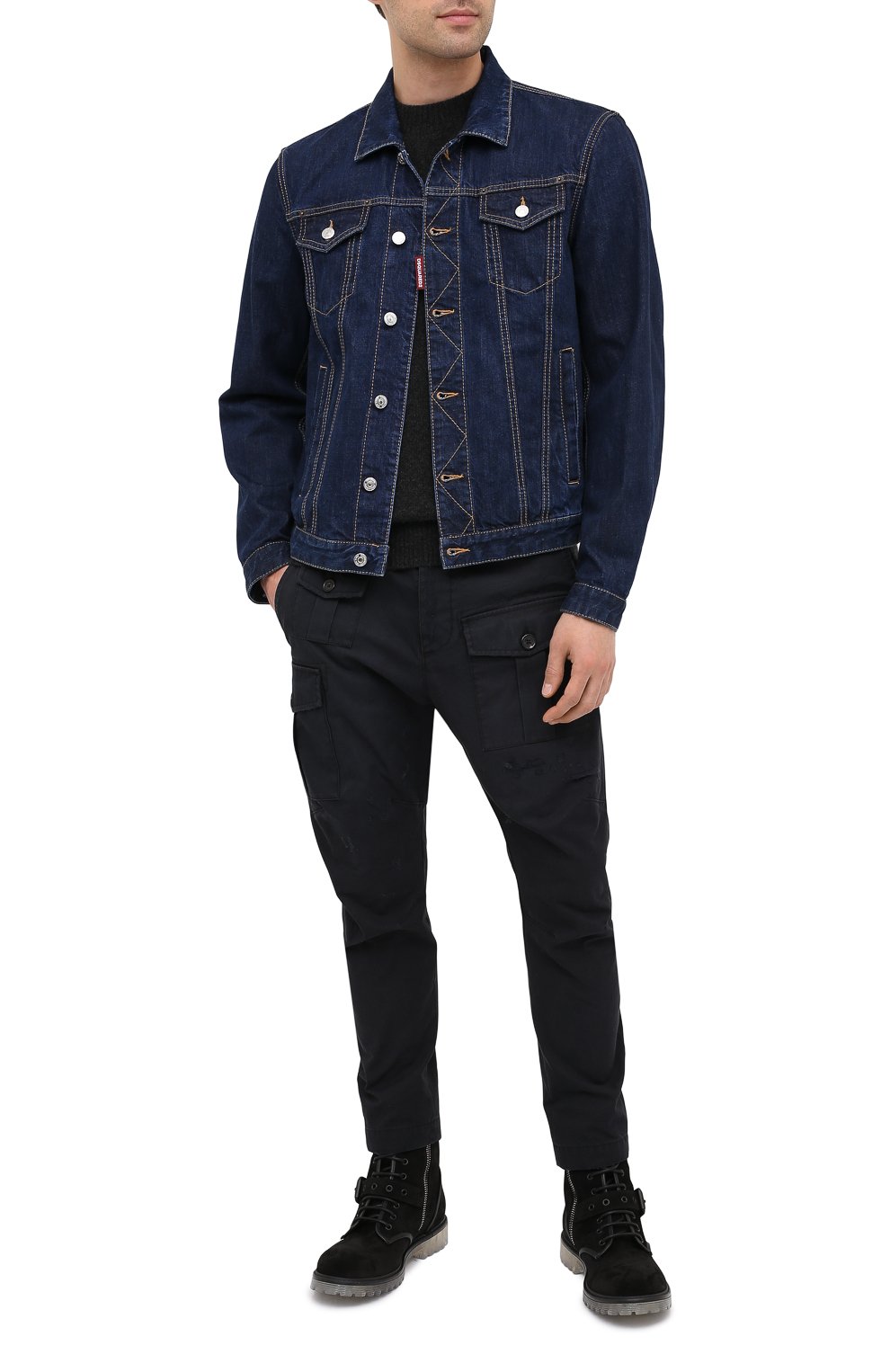 Джинсовая куртка DSQUARED2, арт. S74AM1110/S30309, фото 2