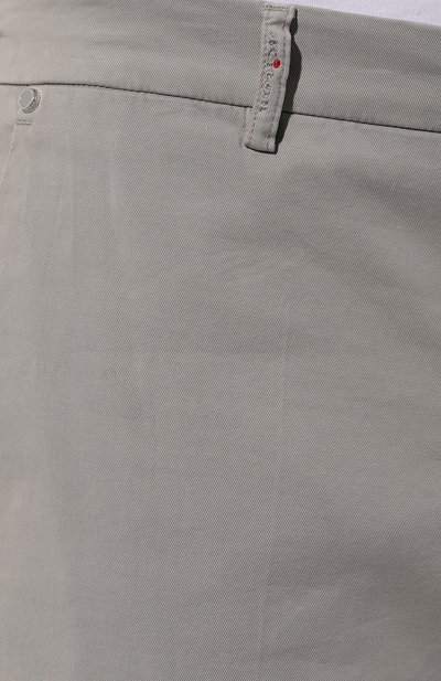 Брюки из хлопка и шелка KITON, арт. UFPPEK0606D, фото 5