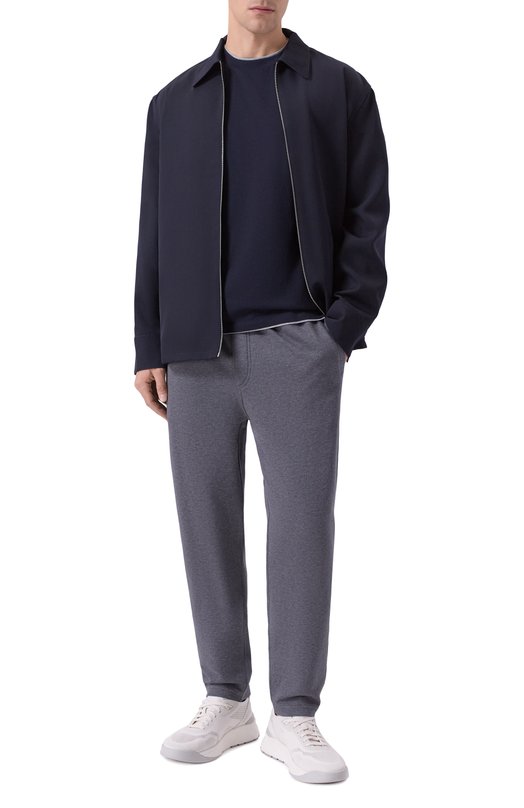 Хлопковая футболка Jacob Cohen 25I P/JUM_40010 001 M4530 L1 Синий  25I P/JUM_40010 001 M4530 L1 Фото 2