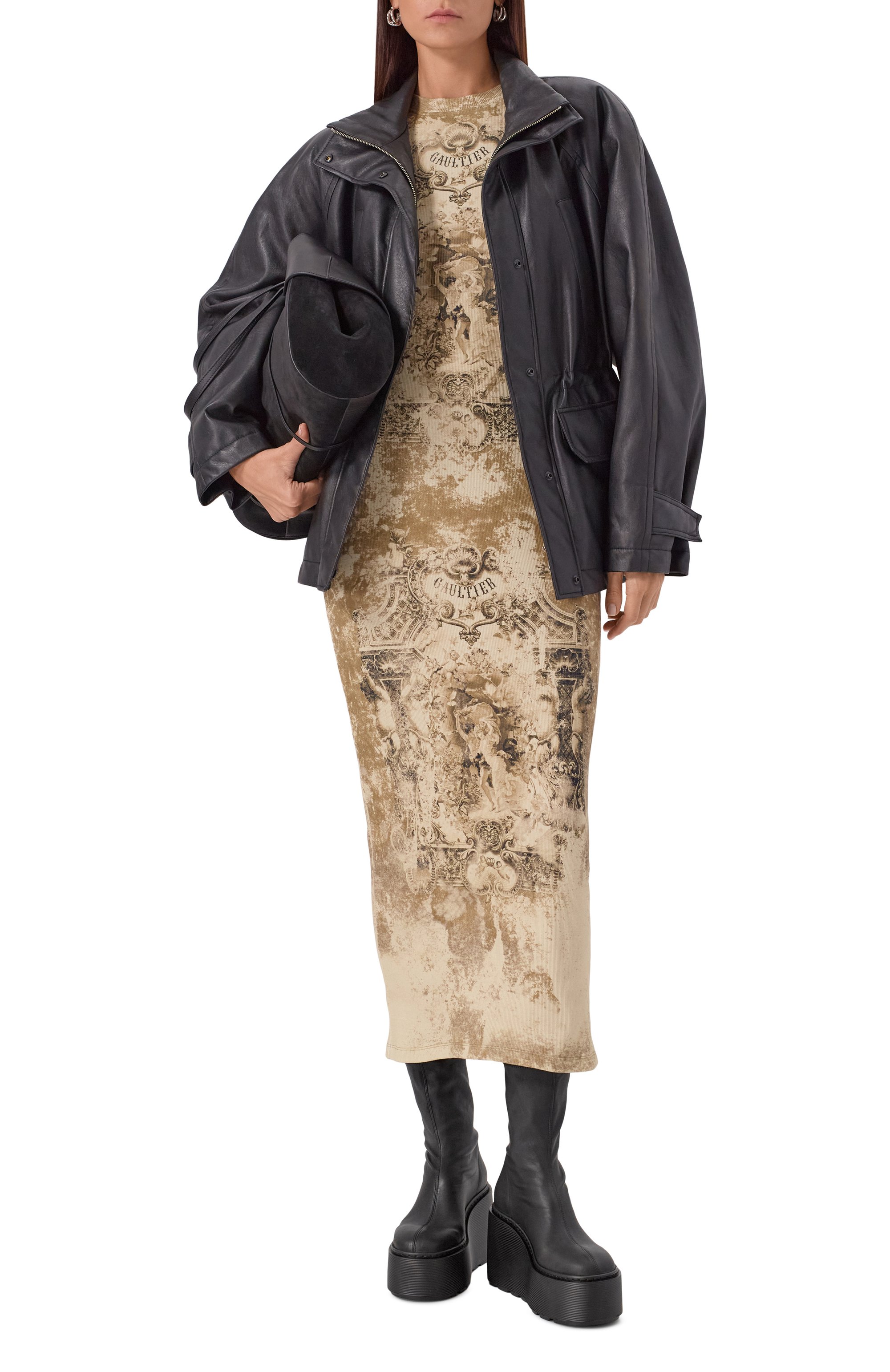 Кожаные ботильоны f20 zeppa stripy VIC MATIE, арт. 1H4250D_F20H020101, фото 2