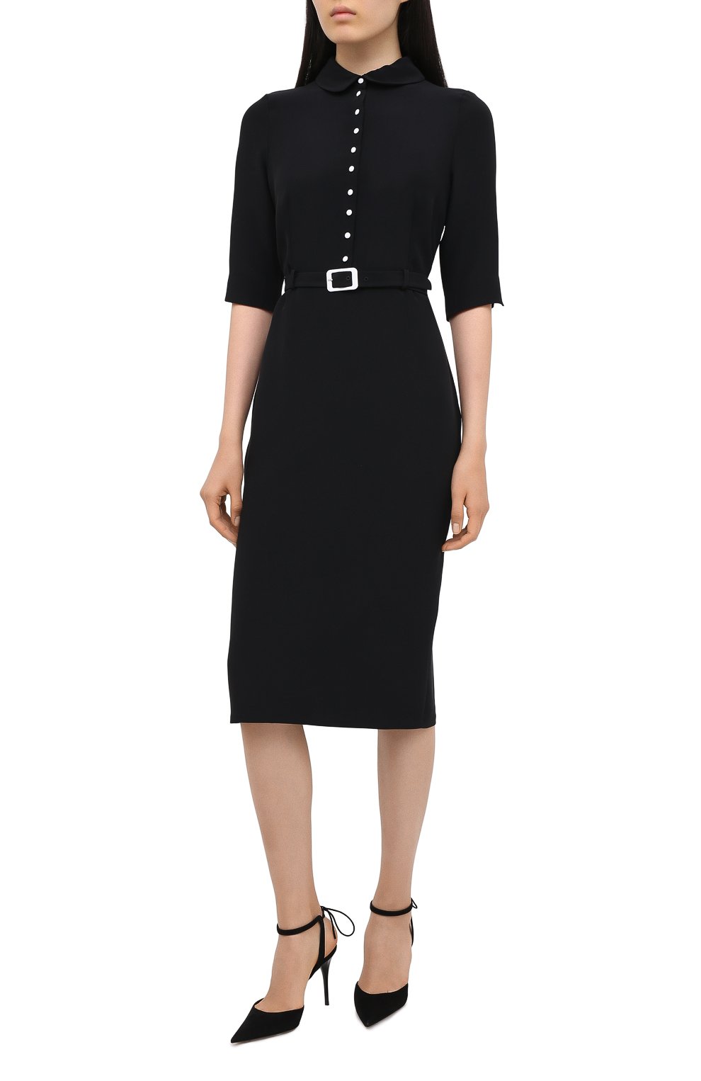 Платье TEGIN черного цвета по цене 80000 руб., арт. FD2133, фото 3 Платье TEGIN, арт. FD2133, фото 3