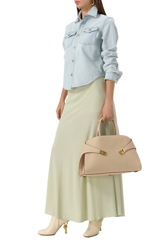 Сумка Hug large Ferragamo 215921/781313 Бежевый  215921/781313 Фото 7