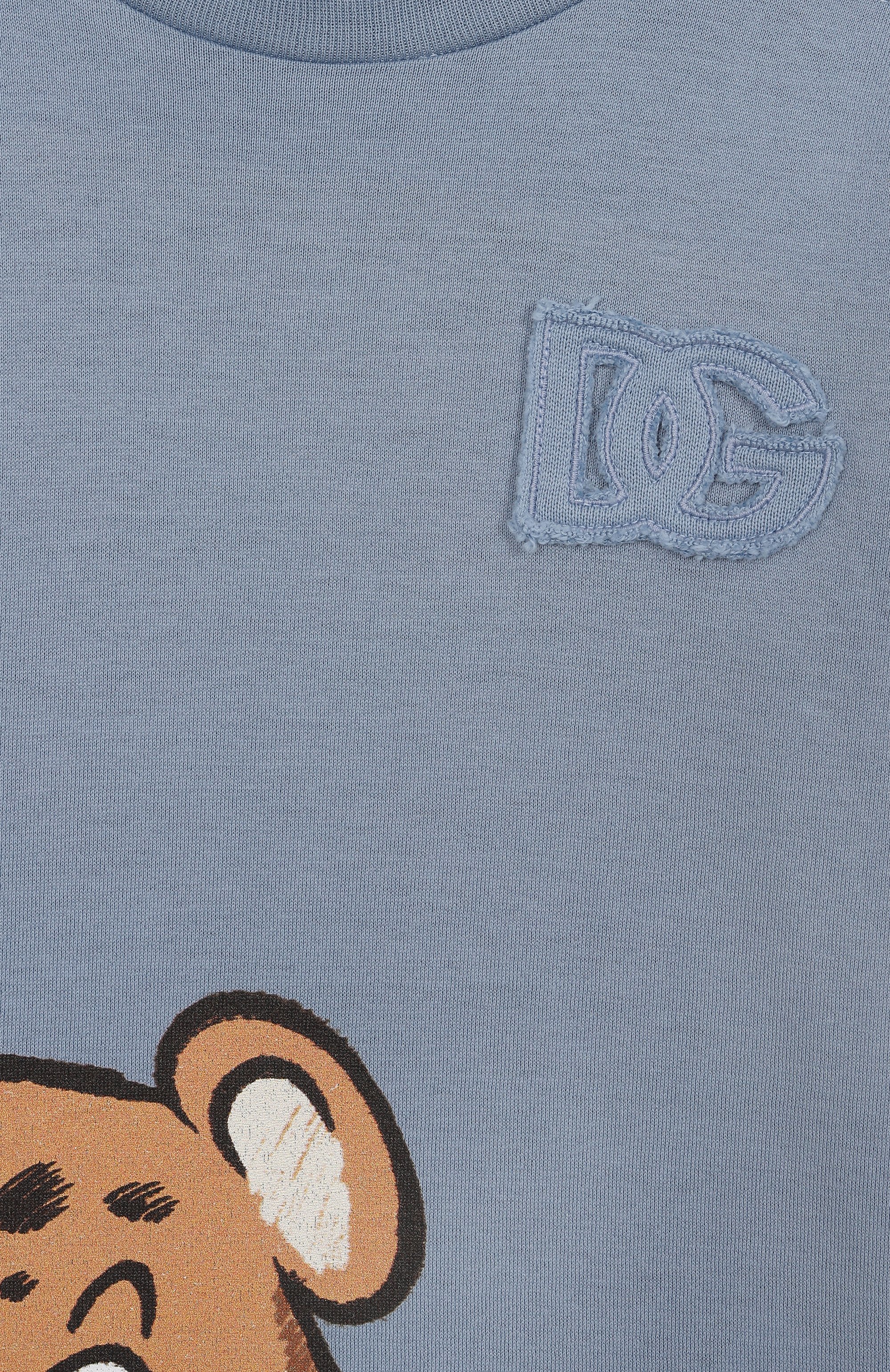 Хлопковая футболка DOLCE & GABBANA, арт. L1JTEY/G7PJE, фото 3