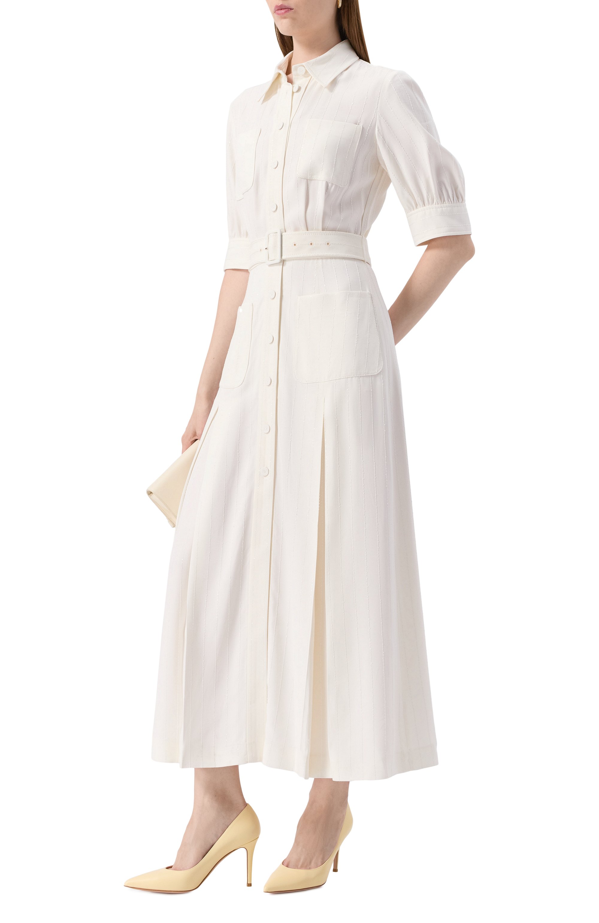 Кожаные туфли gianvito 85 GIANVITO ROSSI, арт. G24580.85RIC.VITCREA, фото 3