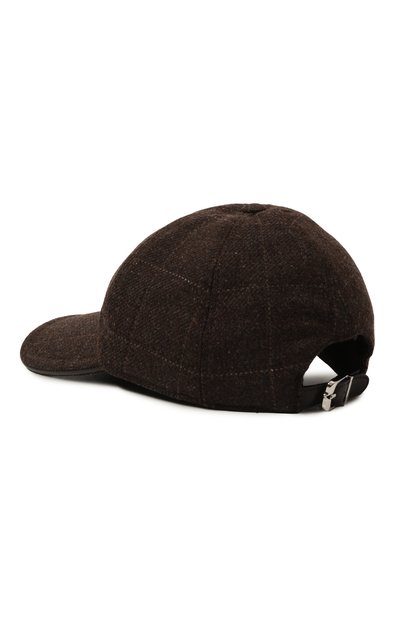 Мужская бейсболка из шерсти и кашемира CORNELIANI, арт. 940500-9429200