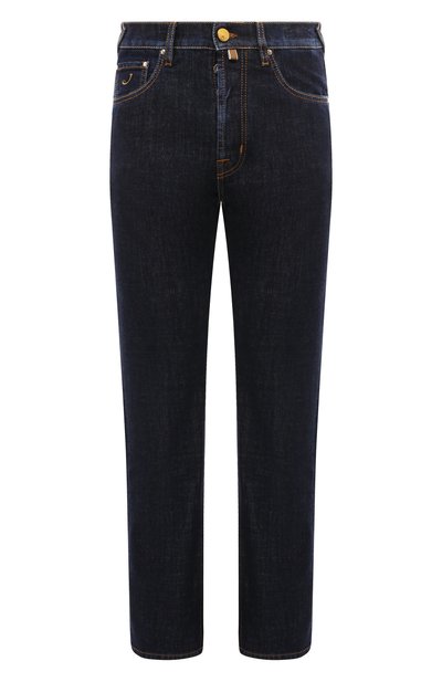 Джинсы icio JACOB COHEN темно-синего цвета по цене 42700 руб., арт. U Q E23 32 S 3736/860D, фото 1 Джинсы icio JACOB COHEN, арт. U Q E23 32 S 3736/860D, фото 1