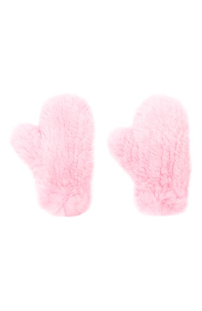 Меховые варежки из кролика CAROLON, арт. АК-24-МХ-002-1, фото 2