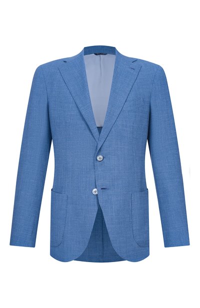 Мужской пиджак из шерсти и шелка ANDREA CAMPAGNA, арт. SALINA/T26161