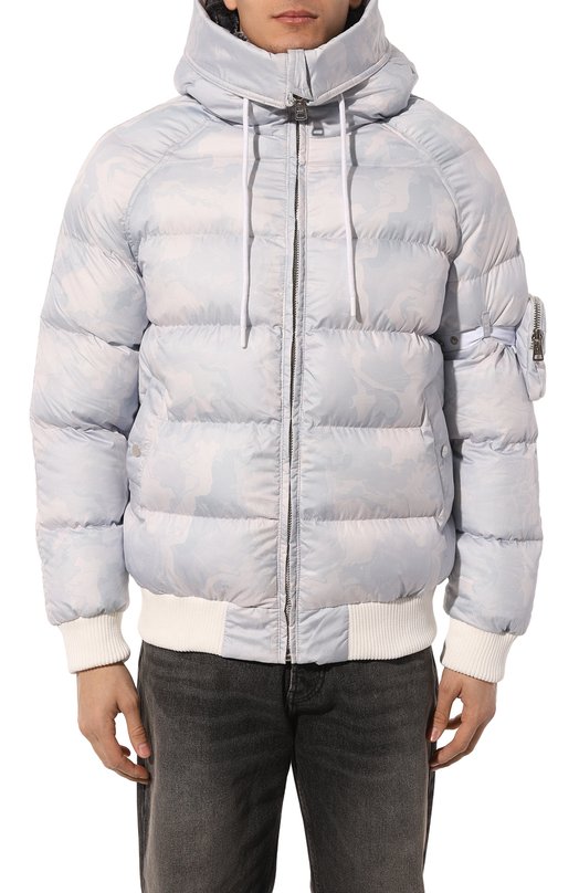 Утепленный бомбер CHMPS PARISSE Серый, фото 3