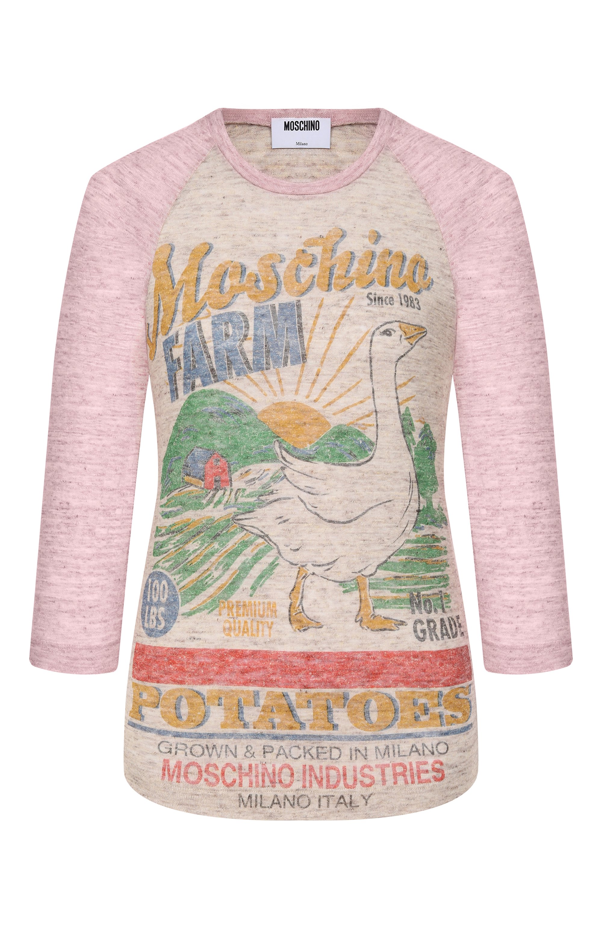 Льняной пуловер MOSCHINO, арт. A1202/0443, фото 1