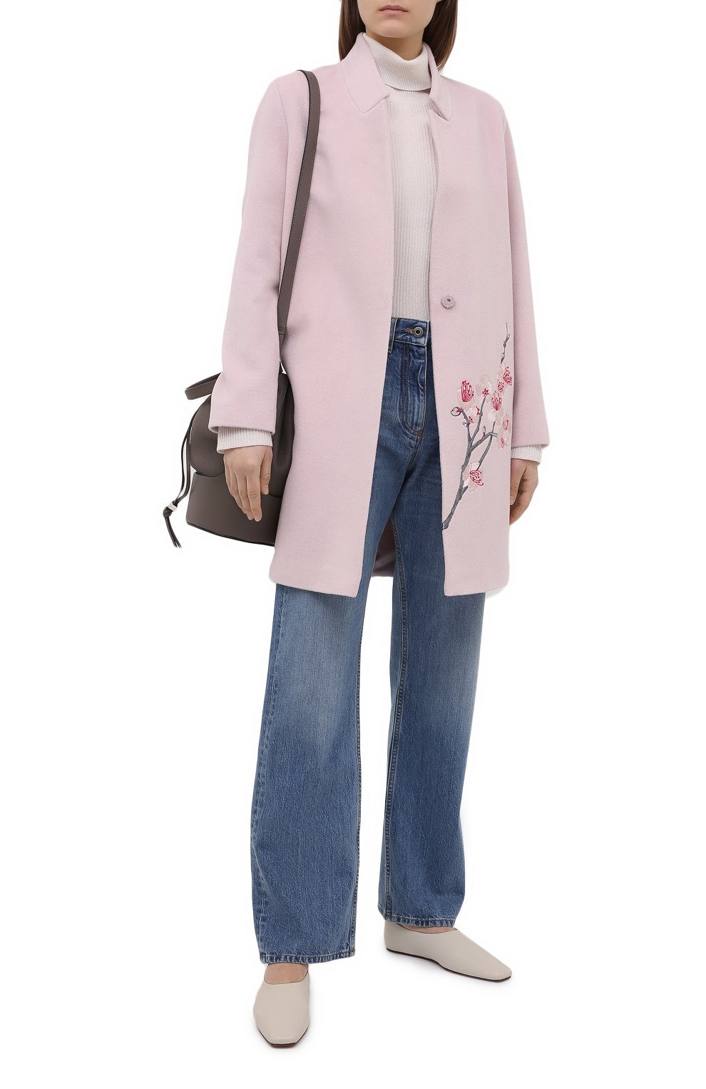Пальто из шерсти и кашемира SEVEN LAB, арт. C№1-0SAKURA blush, фото 2