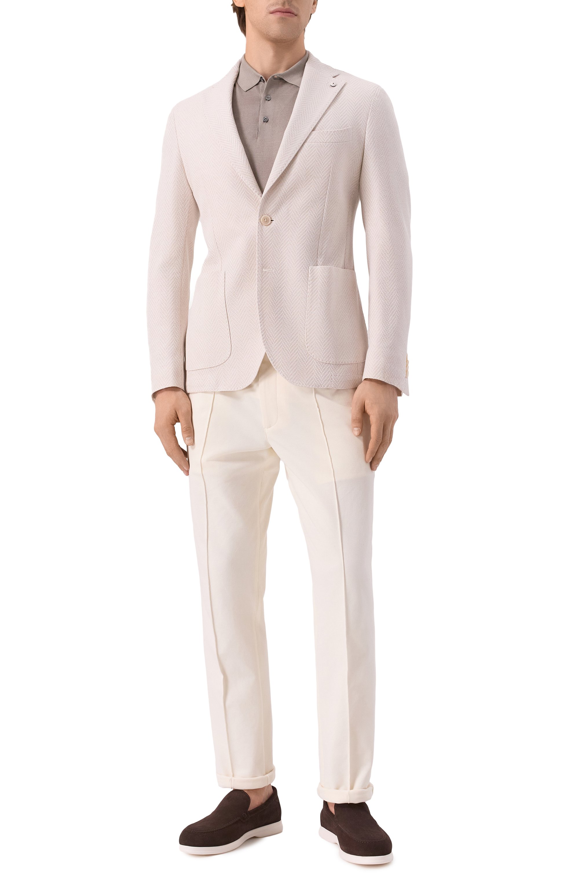 Хлопковый пиджак L.B.M. 1911, арт. 2817/55207, фото 3