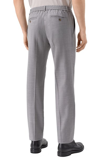 Шерстяные брюки CAPOBIANCO, арт. 18M805.UE00., фото 4