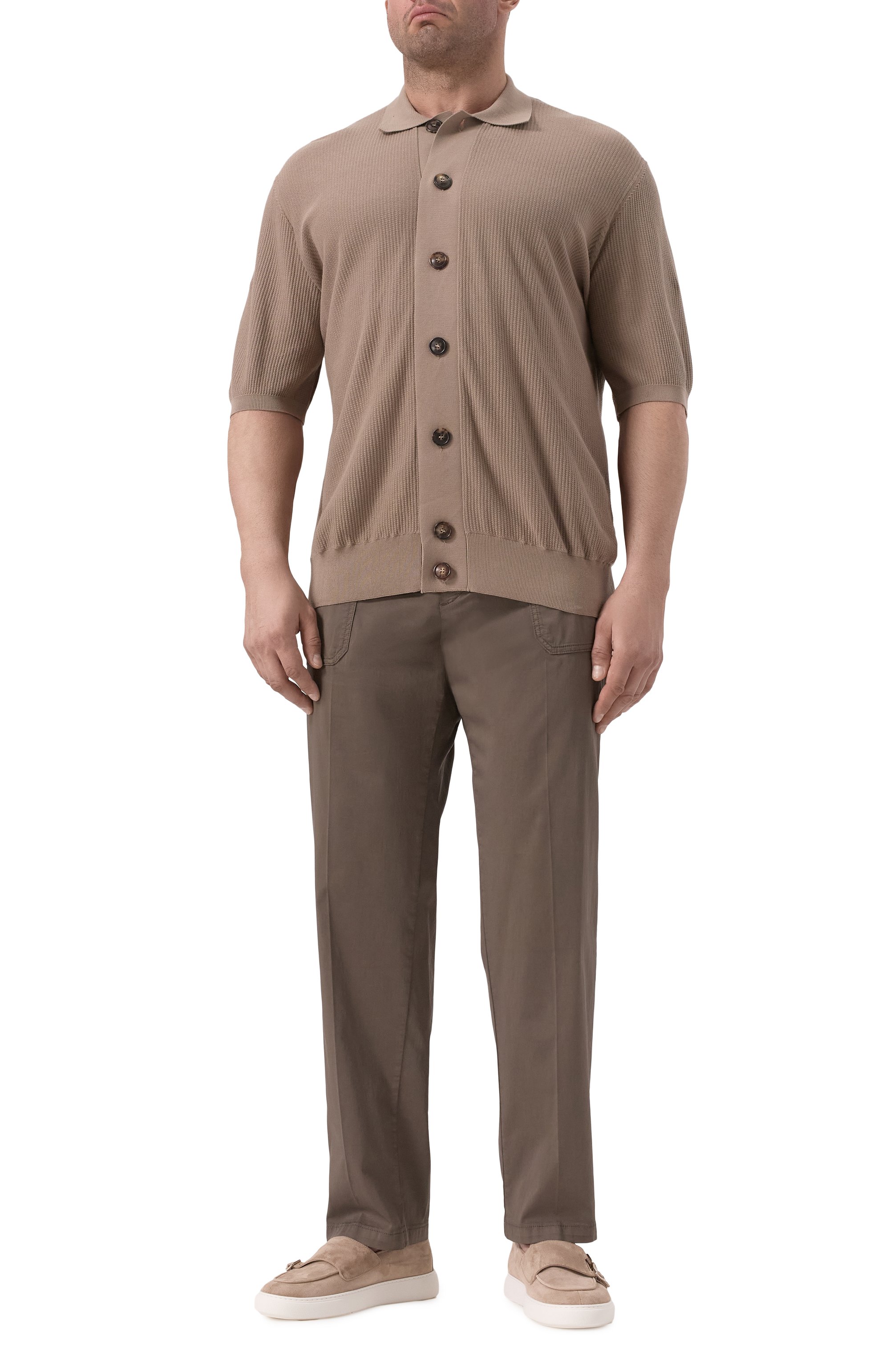 Хлопковая рубашка CORTIGIANI, арт. 2A9103, фото 2