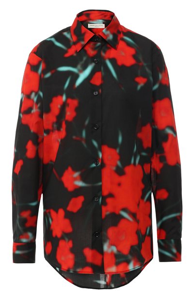 Хлопковая рубашка DRIES VAN NOTEN, арт. 191-30752-7100, фото 1