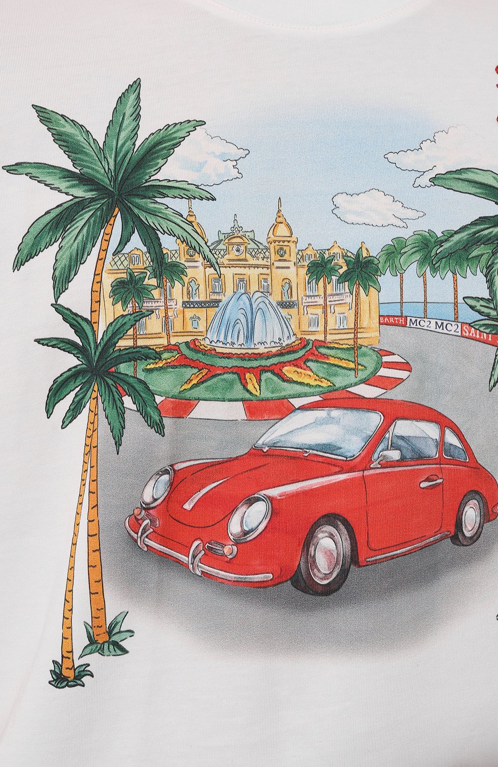 Хлопковая футболка MC2 SAINT BARTH, арт. STBM TSHIRT MAN/TSHM001/02203B, фото 5