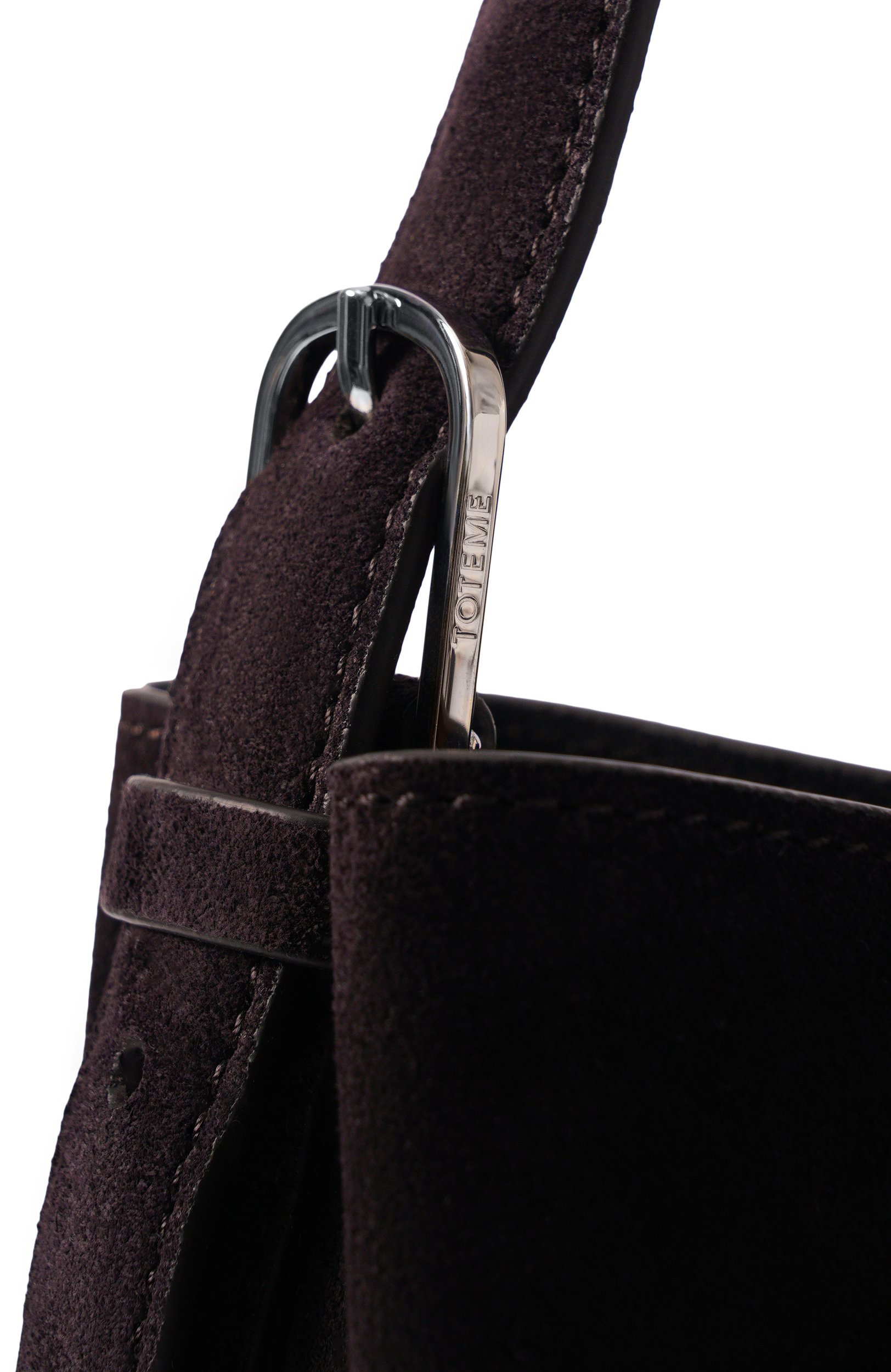 Сумка-тоут belted small TOTEME коричневого цвета по цене 108500 руб., арт. 264-WAL0139-LE0004, фото 6 Сумка-тоут belted small TOTEME, арт. 264-WAL0139-LE0004, фото 6