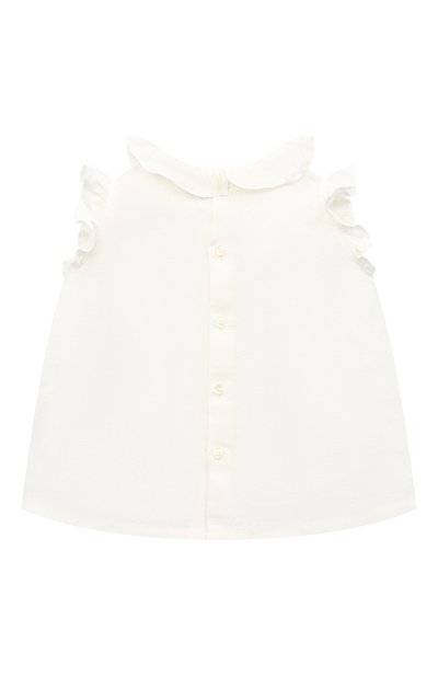 Комплект из топа и шорт IL GUFO серого цвета по цене 15850 руб., арт. P23DP424L1012/3M-9M, фото 3 Комплект из топа и шорт IL GUFO, арт. P23DP424L1012/3M-9M, фото 3