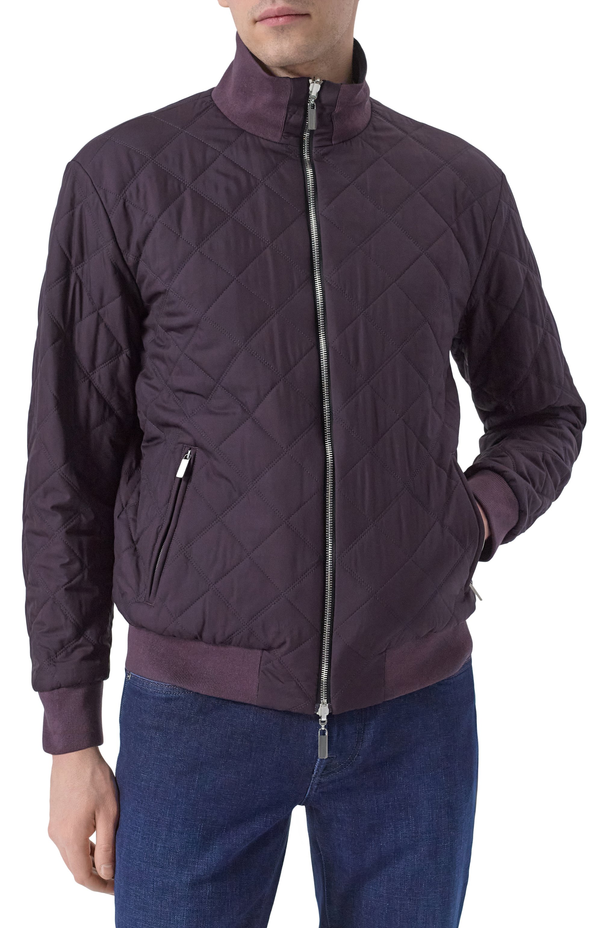 Двусторонний бомбер ZILLI, арт. B0MR02M060077001A, фото 7