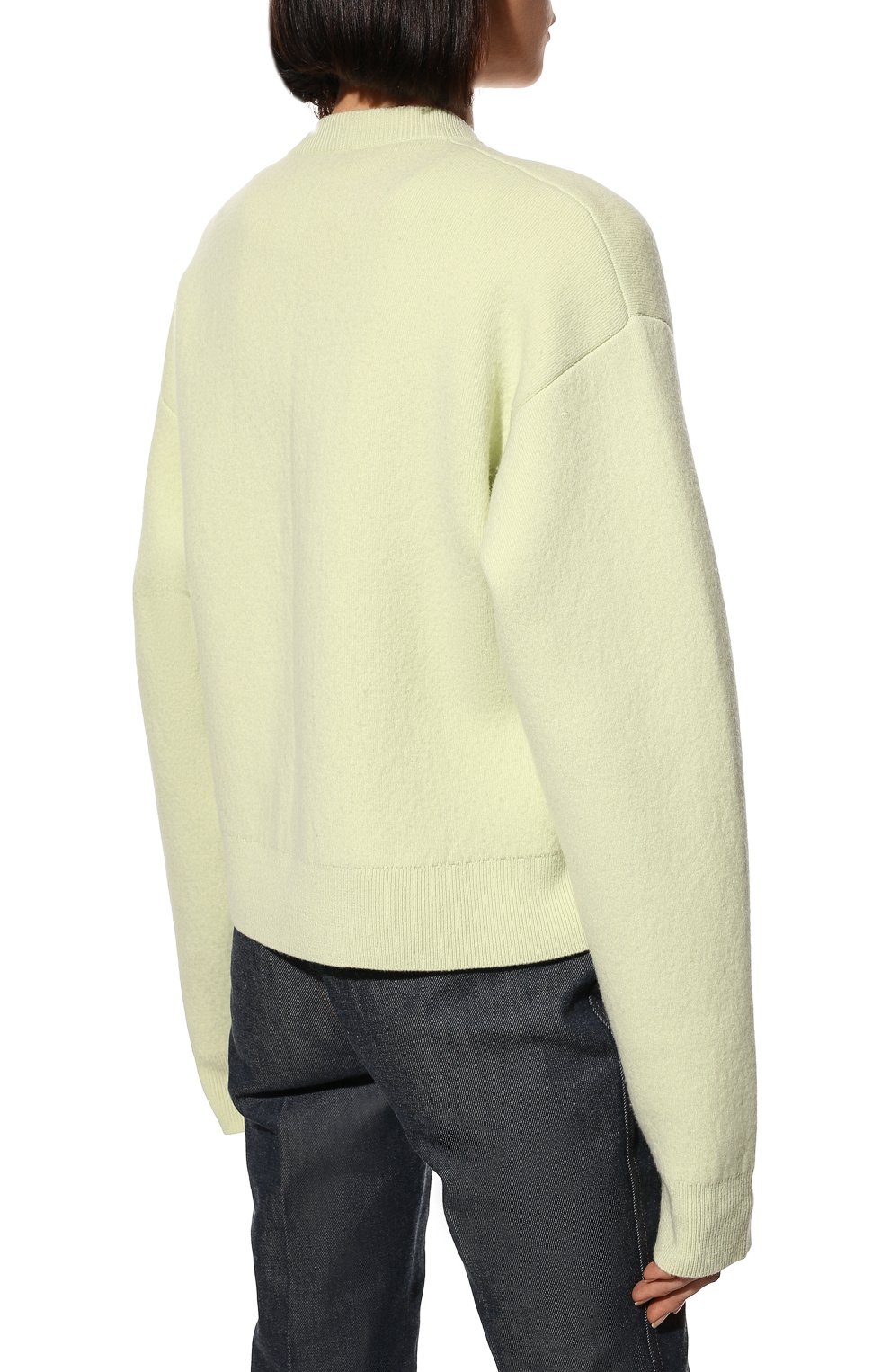 Кардиган из шерсти и кашемира JIL SANDER, арт. JSWT754313-WTY21098, фото 4