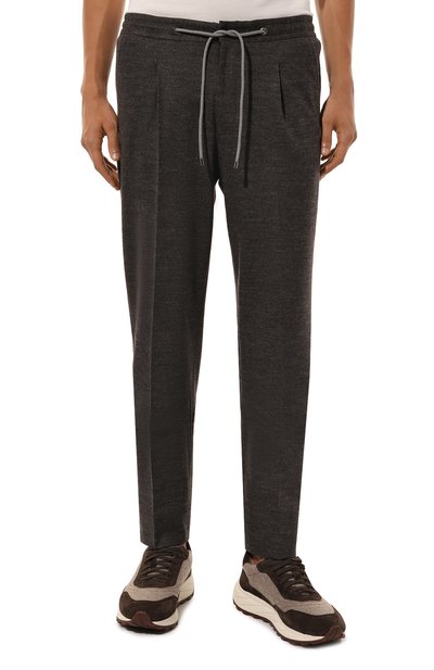 Шерстяные брюки CORNELIANI, арт. 944L19-9417800, фото 3