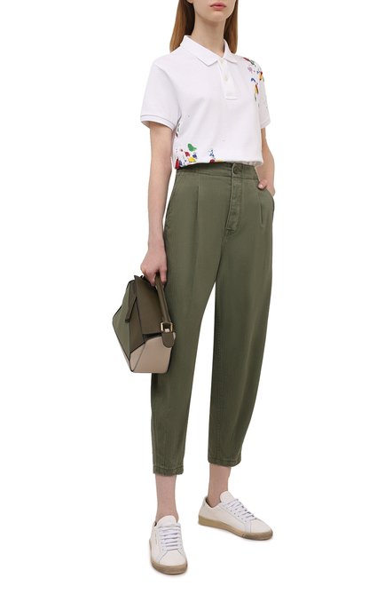 Женские хлопковые брюки POLO RALPH LAUREN, арт. 211858090