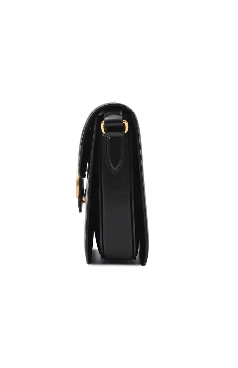 Женская сумка 9to5​ VALENTINO черного цвета, арт. 6W2B0R15/UHF | Фото 4 (Размер: small; Ремень/цепочка: На ремешке; Материал: Натуральная кожа)