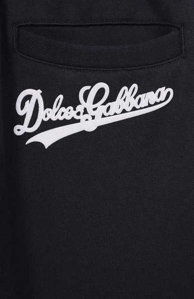 Хлопковые джоггеры DOLCE & GABBANA, арт. L4JPMG/G7PWP_001, фото 3