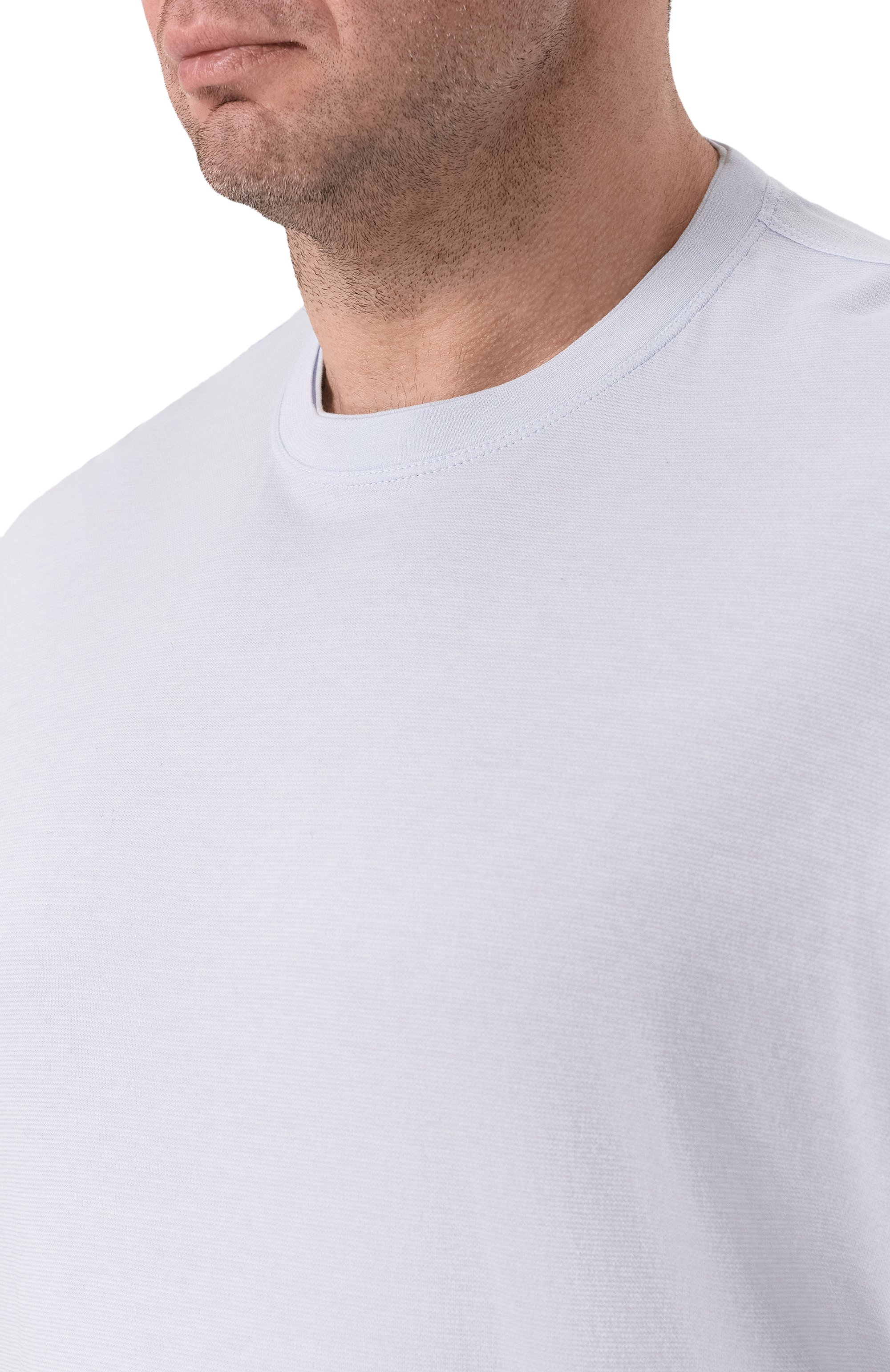 Футболка из хлопка и лиоцелла PAUL&SHARK, арт. 25411026_001, фото 5