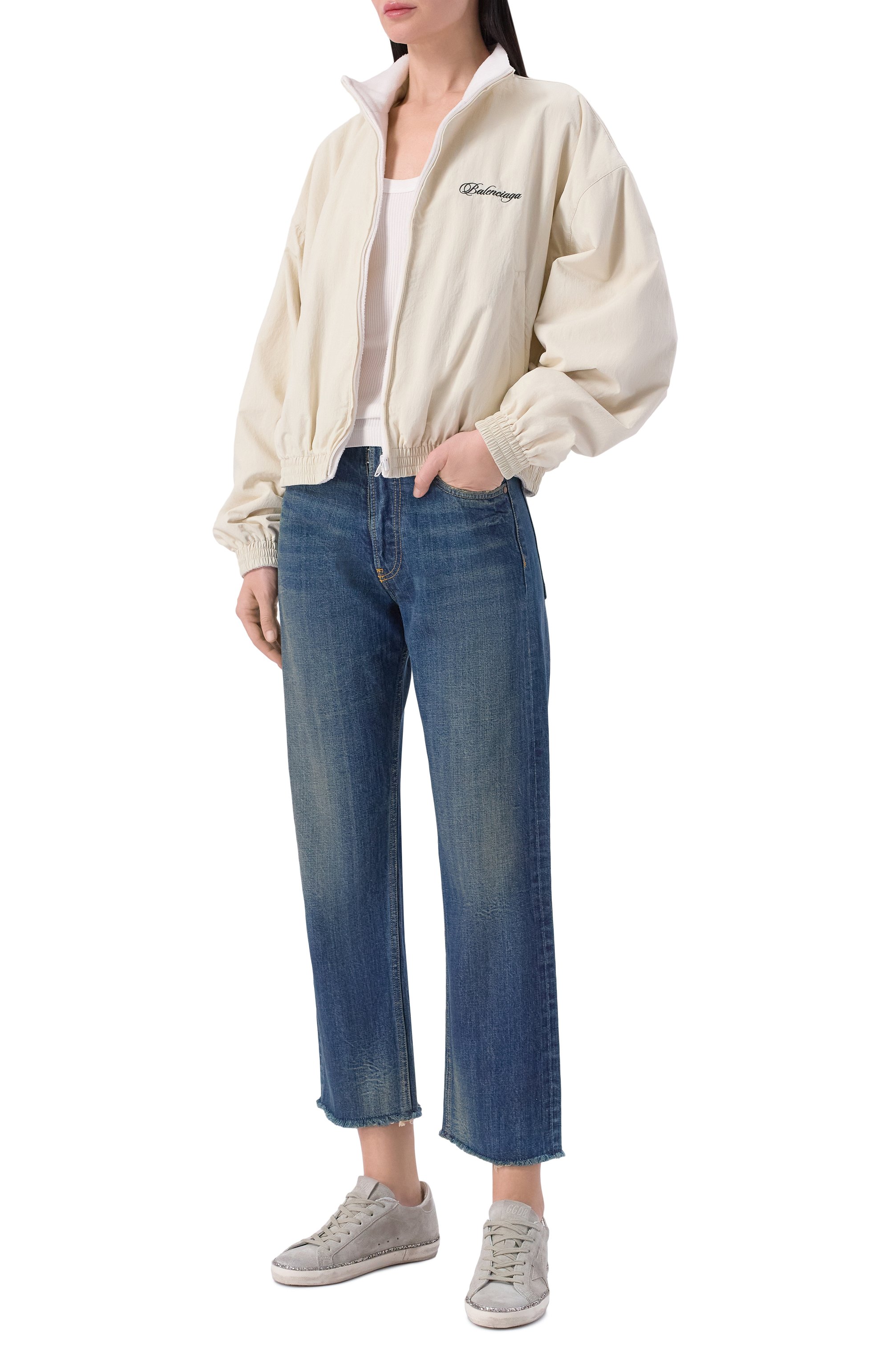 Замшевые кеды super-star GOLDEN GOOSE DELUXE BRAND, арт. GWF00857.F008059, фото 3