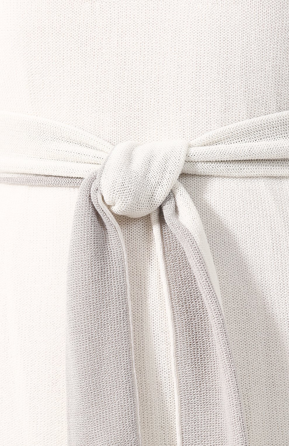 Платье с поясом EMPORIO ARMANI кремового цвета по цене 42250 руб., арт. 3G2AT2/2MA3Z, фото 5 Платье с поясом EMPORIO ARMANI, арт. 3G2AT2/2MA3Z, фото 5