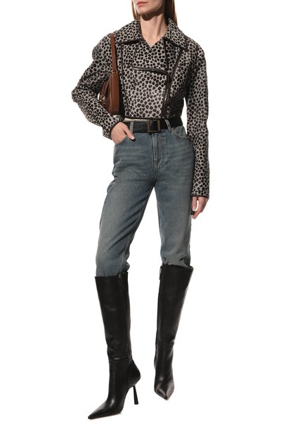 Кожаная куртка с мехом кенгуру YANA DRESS, арт. 2-38-050-7722, фото 2