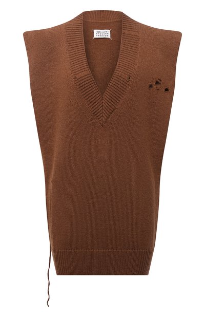 Женский шерстяной жилет MAISON MARGIELA, арт. S51TH0072/S17486