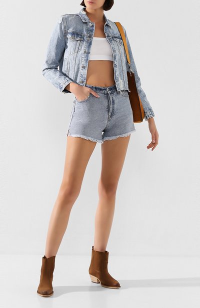 Джинсовые шорты TWO WOMEN IN THE WORLD, арт. D0NY/YNG3K, фото 2