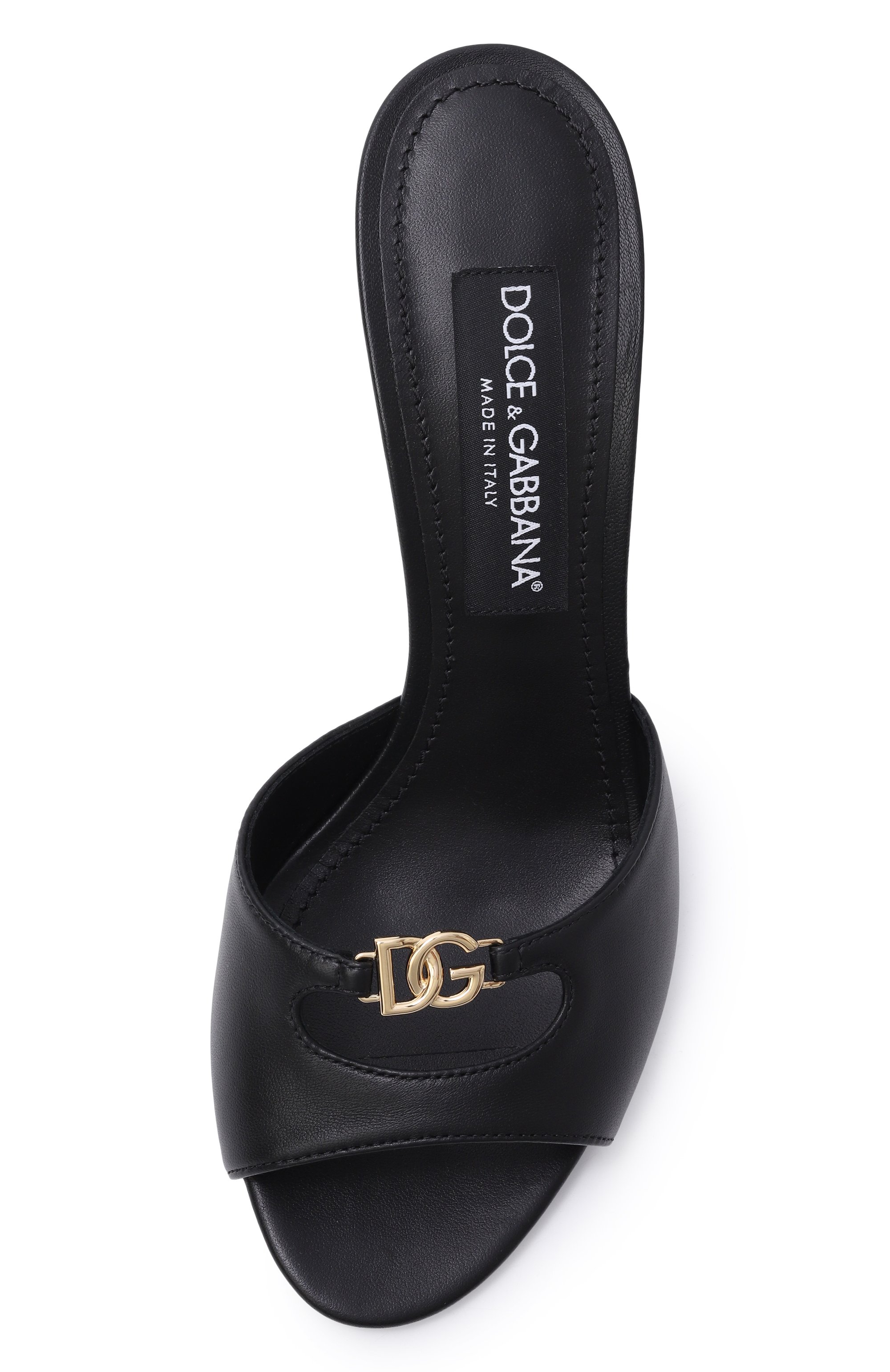 Кожаные мюли keira 85 DOLCE & GABBANA, арт. CR1978/A1953, фото 6