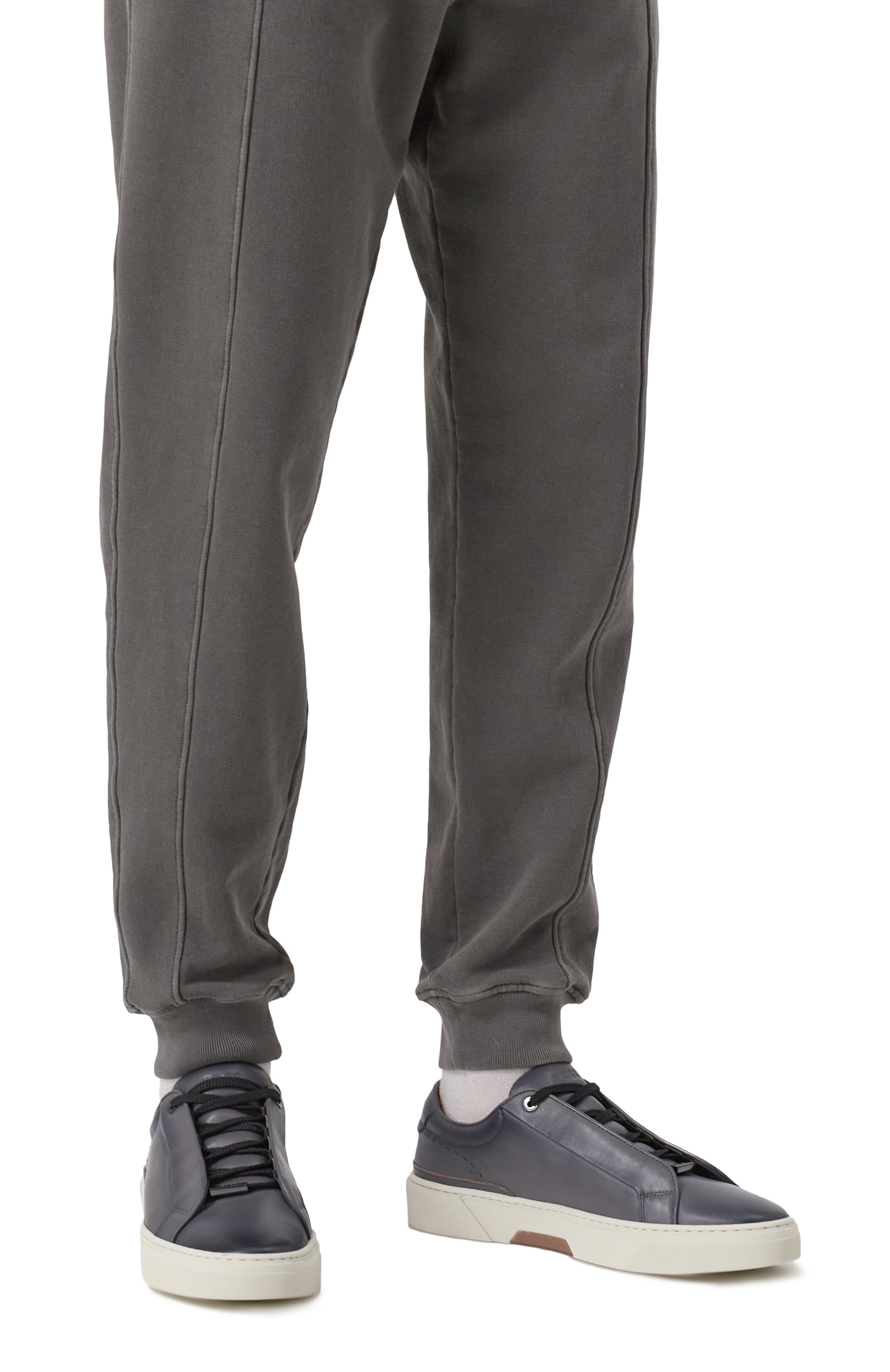 Кожаные кеды gary BOSS, арт. 50536619, фото 3