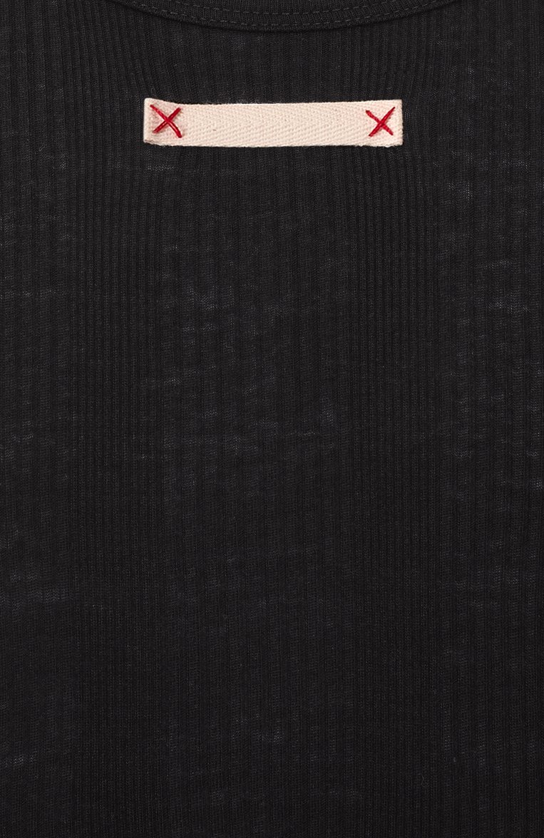 Мужского майка MAISON MARGIELA черного цвета, арт. S50NL0049/M20060 | Фото 10 (Материал внешний: Хлопок; Стили: Минимализм; Мужское Кросс-КТ: Футболка-одежда; Региональные ограничения белый список (Axapta Mercury): Не проставлено; Нос: Не проставлено; Рукава: Без рукавов)