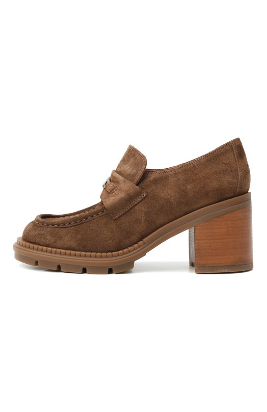 Замшевые туфли Concept Casadei 1D304A0801C2884 Коричневый  1D304A0801C2884 Фото 4