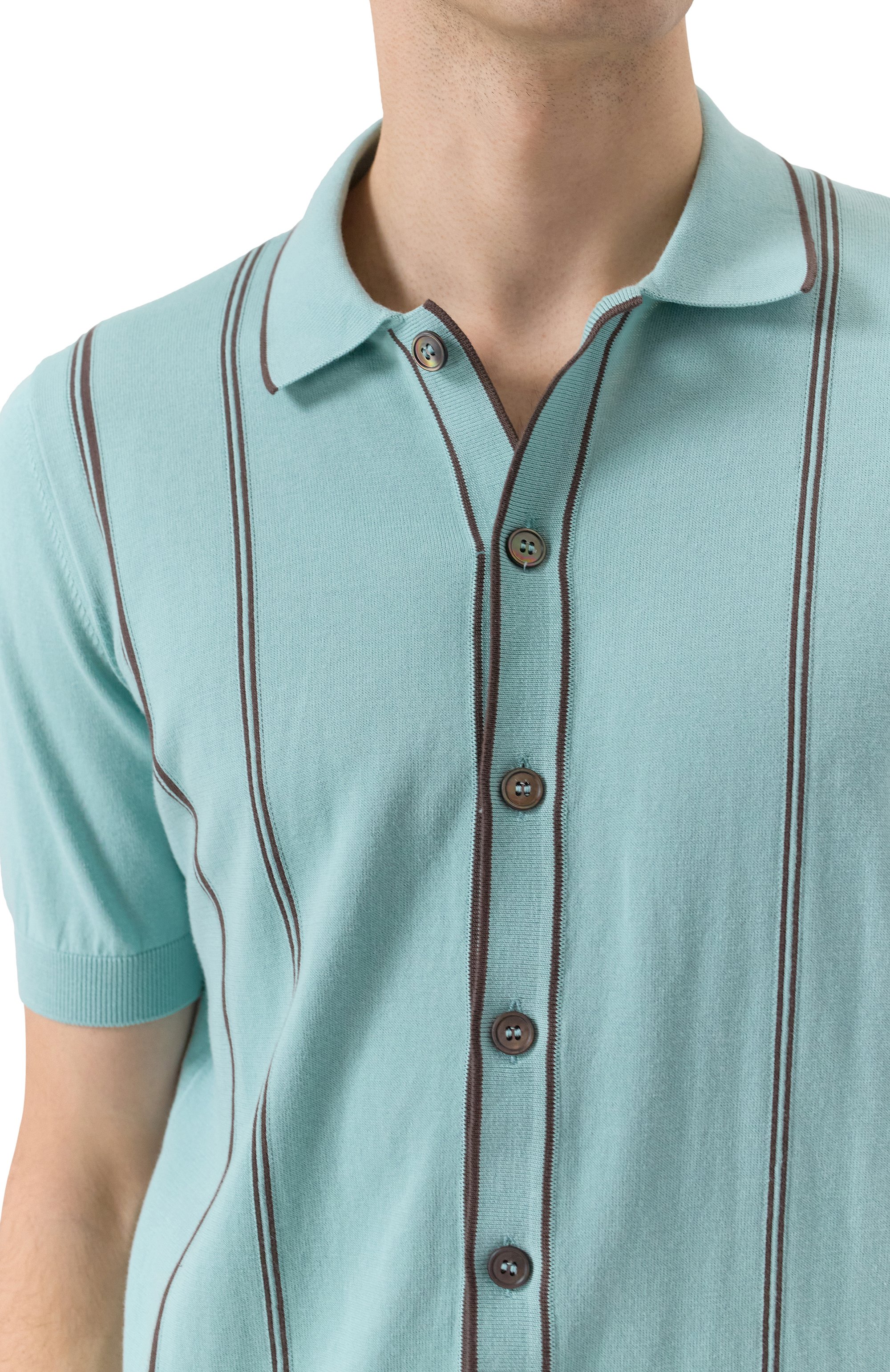 Хлопковая рубашка GRAN SASSO, арт. 59135/18041, фото 5