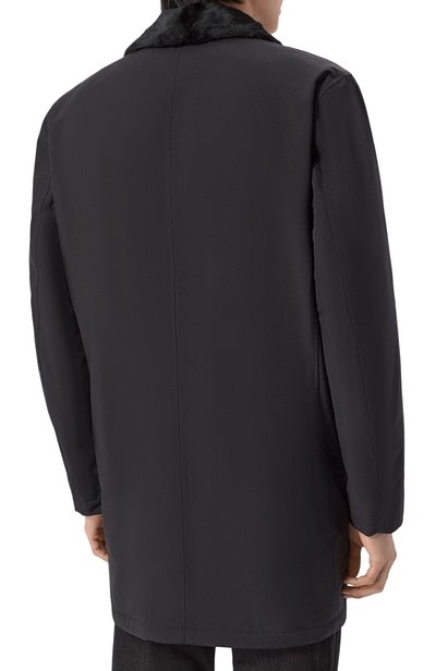Пальто с подкладкой из ласки KITON, арт. UW2186AV0402L, фото 4