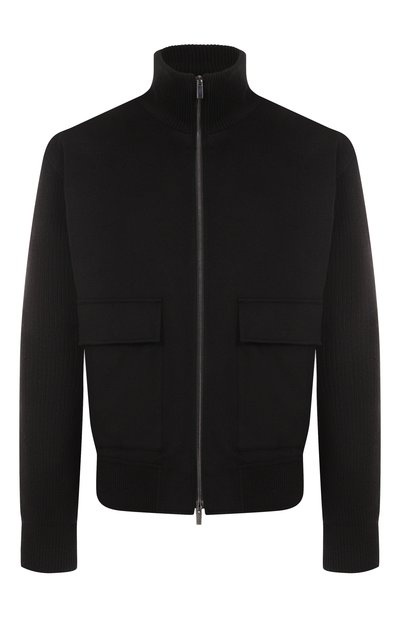 Мужской бомбер из шерсти и кашемира PAUL&SHARK, арт. 15311301
