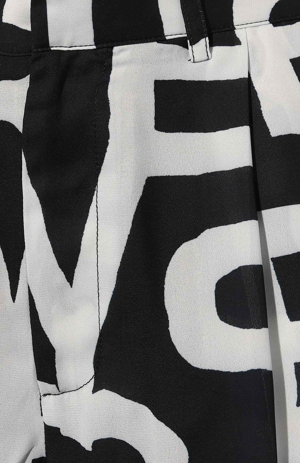 Шорты из вискозы 5PREVIEW черно-белого цвета по цене 16960 руб., арт. 5PWSP23033, фото 5 Шорты из вискозы 5PREVIEW, арт. 5PWSP23033, фото 5