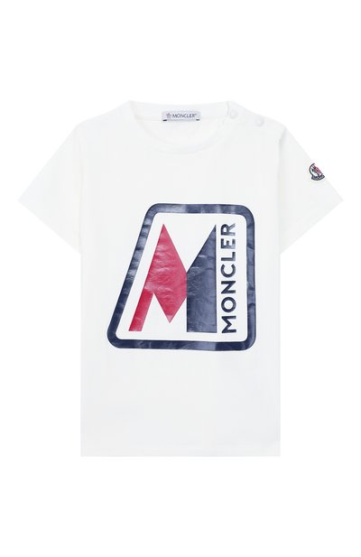 Хлопковая футболка MONCLER, арт. F1-951-8C700-20-8790A, фото 1