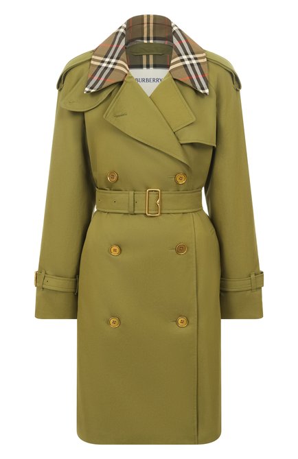 Женский хлопковый тренч BURBERRY, арт. 8111166