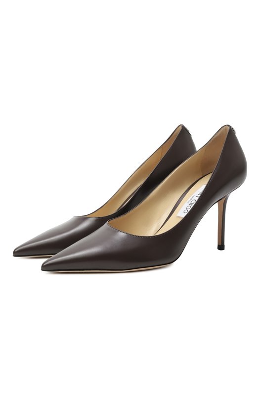 Кожаные туфли Love 85 Jimmy Choo L0VE 85/ZNU Коричневый L0VE 85/ZNU