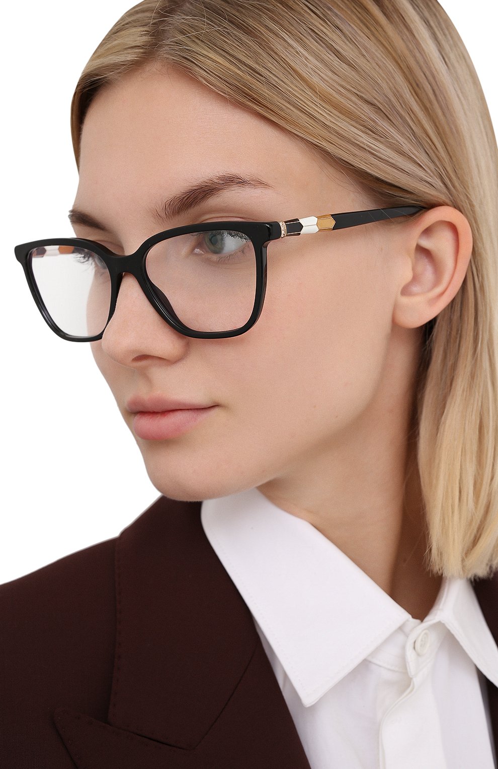 Оправа BVLGARI черного цвета по цене 27800 руб., арт. 4184B-501, фото 2 Оправа BVLGARI, арт. 4184B-501, фото 2