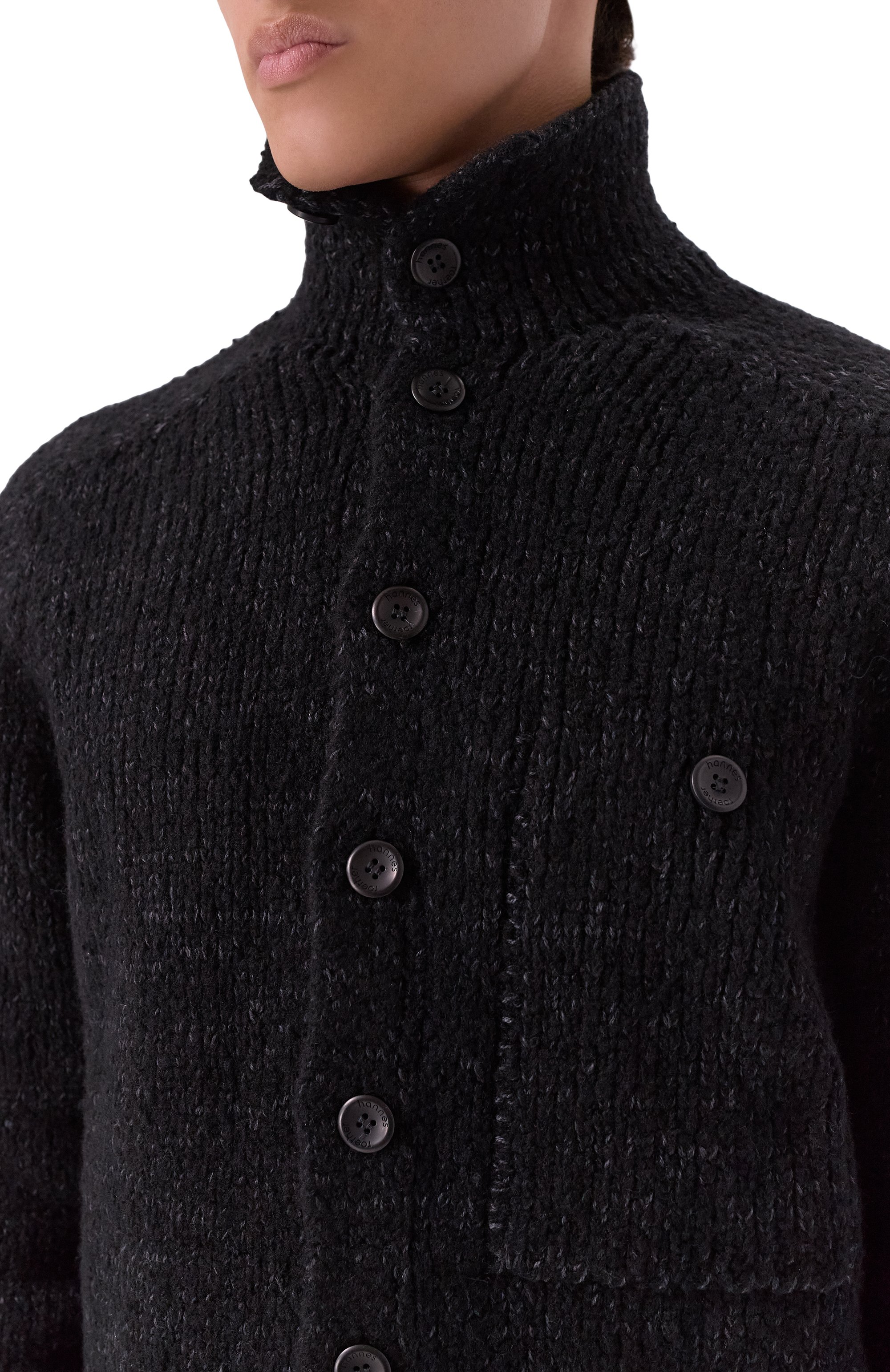 Шерстяной кардиган HANNES ROETHER, арт. FAI12BLE.1038.130, фото 5